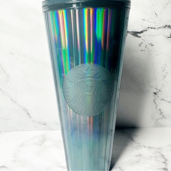 Starbucks Blue Iridescent 24oz Collectible Tumbler - Picture 2 of 7